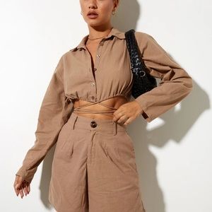 Motel Elisa Button-Down Shirt